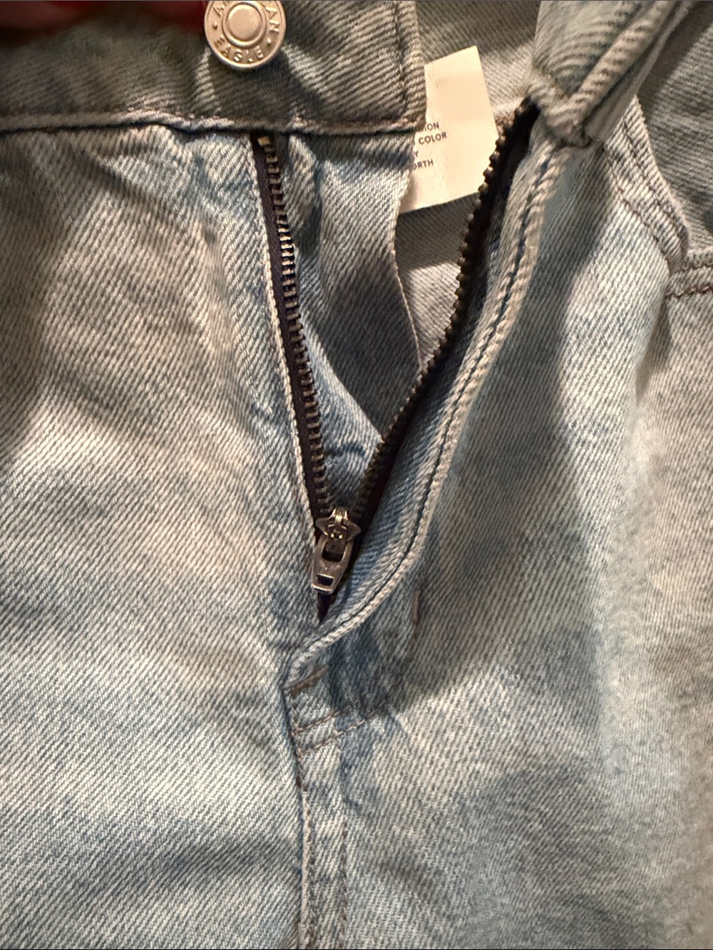NWT American Eagle High-Rise Straight Leg Jeans Light Wash 2S Clean Girl Petite - Picture 4 of 8